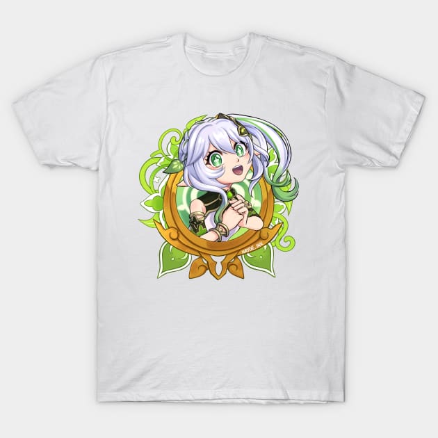 Genshin Badges - Nahida T-Shirt by Hayde